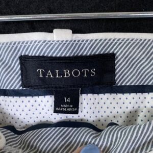 Talbots Crisp White Capris